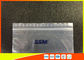 Sacchetti di plastica risigillabili della serratura dello zip del PE dell'OEM chiari e labbro superiore con il segno eco- fornitore