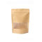 Sacchetto a chiusura lampo d'imballaggio della borsa dell'alimento delle borse del caffè risigillabile su ordinazione della carta kraft fornitore