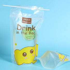 Porcellana L'abitudine ha stampato sta sulle borse d'imballaggio della bevanda di Transprant dei sacchetti per succo/latte fornitore